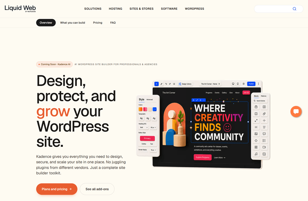 Kadence. Theme