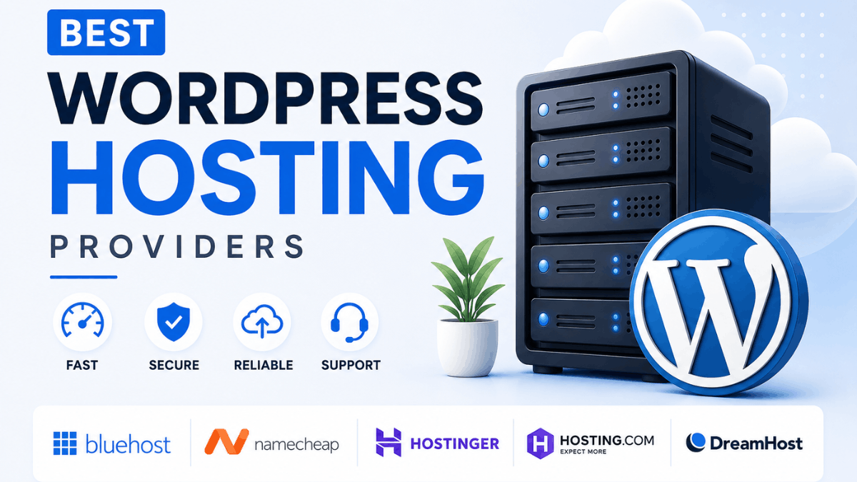 Best WordPress Hosting Providers in 2026: Fast, Reliable & Affordable