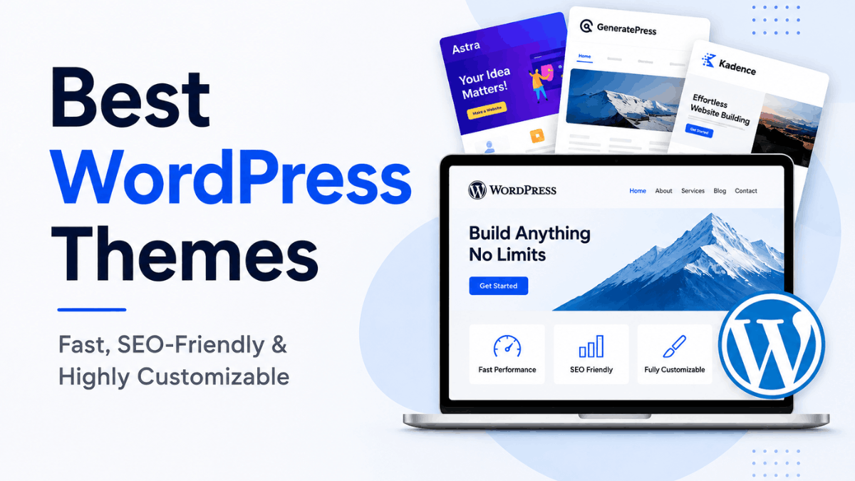 Best WordPress Themes in 2026: Fast, SEO-Friendly & Highly Customizable