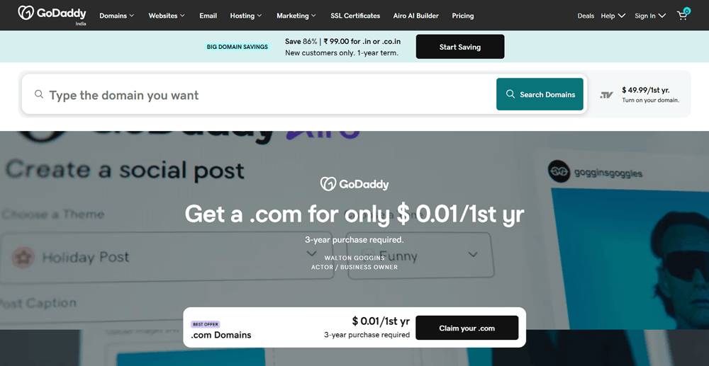 GoDaddy 