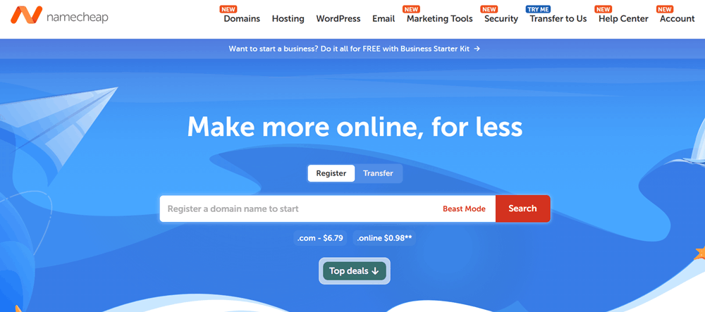Namecheap 